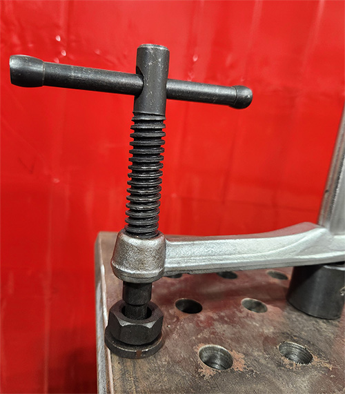 fixture table clamp spigot, welding clamp, fitting clamp