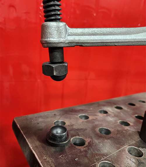 fixture table clamp spigot, welding clamp, fitting clamp